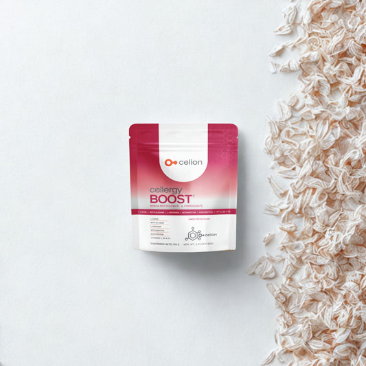CELLERGY BOOST - Antioxidante 6,000 veces más potente que la vitamina C. Protege y revitaliza tus células.